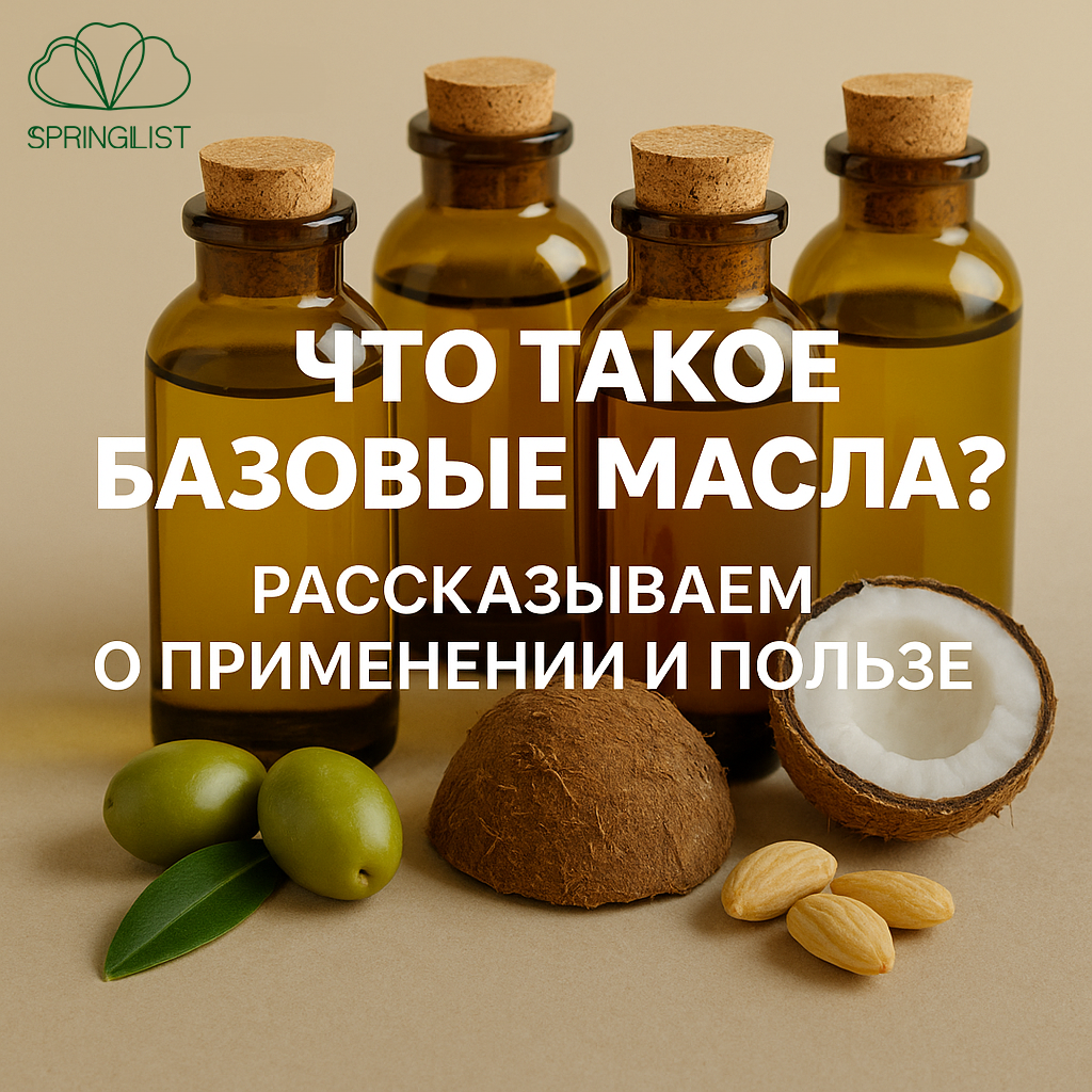 Что такое базовые масла? Рассказываем о применении и пользе